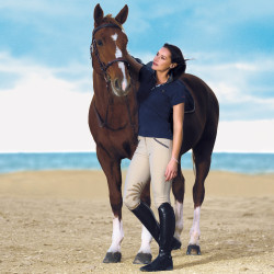 Polo mujer Maringa Flags & Cup Azul marino