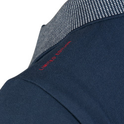 Polo niña Francia Limited Edition Flags & Cup Azul marino