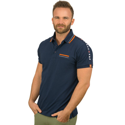 Polo hombre Calango Flags & Cup Azul marino