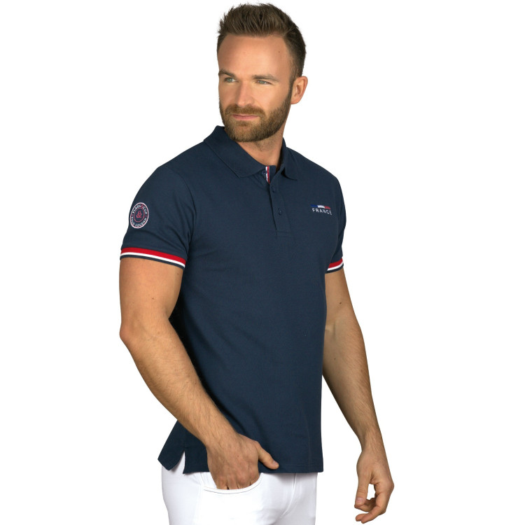 Polo hombre Francia Limited Edition Flags & Cup Polo hombre Francia Limited Edition Flags & Cup