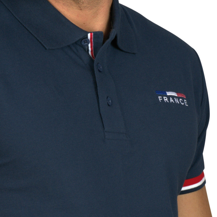 Polo hombre Francia Limited Edition Flags & Cup Polo hombre Francia Limited Edition Flags & Cup