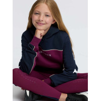 Sudadera con capucha Sadie para joven jinete LeMieux niño Mora Burdeos
