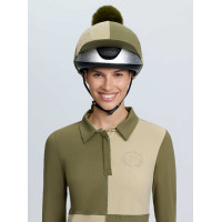 Gorra de seda Harlequin LeMieux Sauce de sauce / peral