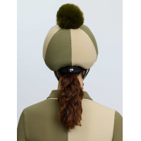 Gorra de seda Harlequin LeMieux Sauce de sauce / peral