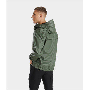 Chubasquero corto impermeable de equitación para hombre Horse Pilot