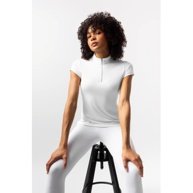 Camiseta de equitación mujer Horze Mina, transpirable