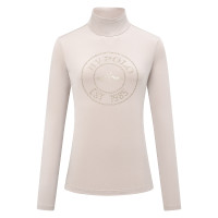 Top HV Polo Odette para mujer Tiza Beige