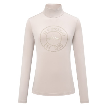 Top HV Polo Odette para mujer Tiza Beige