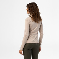 Top HV Polo Odette para mujer Tiza Beige