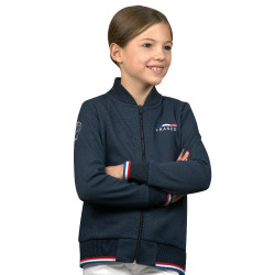 Sudadera cremallera niño Francia Flags & Cup