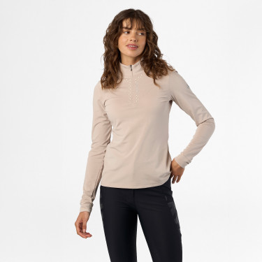 Top HV Polo Orlanda mujer Tiza Beige