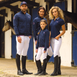 Sudadera cremallera niño Francia Flags & Cup Azul marino Sudadera cremallera niño Francia Flags & Cup Azul marino