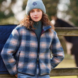 Chaqueta HV Polo Carlotta de cuadros para mujer