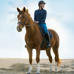 Sudadera cremallera mujer Francia Flags & Cup Azul marino