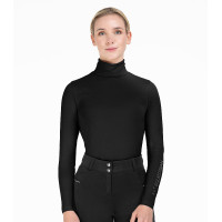 Camiseta de cuello alto Trento ELT Negro