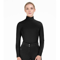 Camiseta de cuello alto Trento ELT Negro