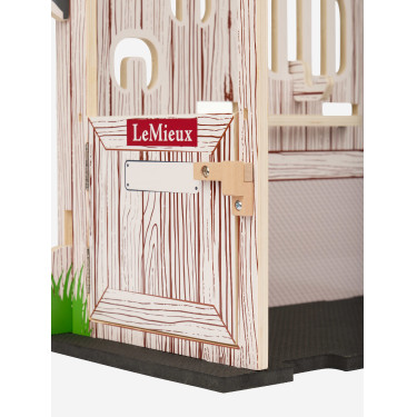 Set de establo de poni de juguete de madera LeMieux