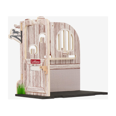 Set de establo de poni de juguete de madera LeMieux