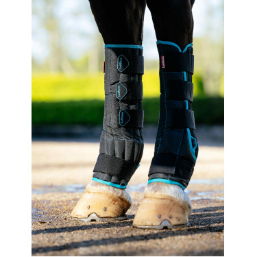 Protecciones Crystal Cool Water negras LeMieux