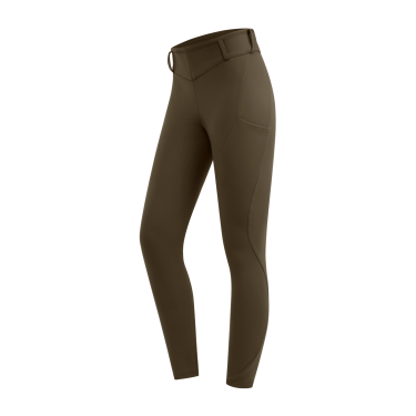 Legging térmico de equitación ELT Rena para mujer Marrón verde Marrón Legging térmico de equitación ELT Rena para mujer Marrón verde Marrón