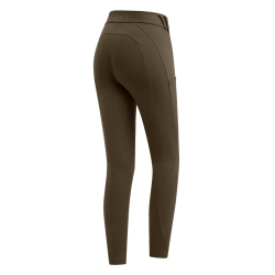 Legging térmico de equitación ELT Rena para mujer Marrón verde Marrón Legging térmico de equitación ELT Rena para mujer Marrón verde Marrón