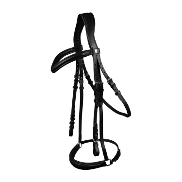 Bridon Waldhausen X-Line London muserola alemana Negro