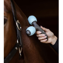 Rodillos de masaje equinos dobles Waldhausen | Equi-Clic