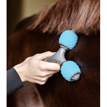 Rodillos de masaje equinos dobles Waldhausen | Equi-Clic