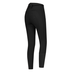 Pantalón de equitación ELT Maja Glam Curved de talle alto Negro