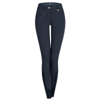Pantalón de equitación ELT Fun Sport silicona mujer Azul nocturno