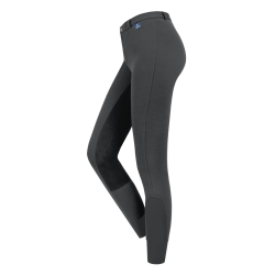 Pantalón de equitación ELT Fun Sport para niño Asfalto / negro Pantalón de equitación ELT Fun Sport para niño Asfalto / negro