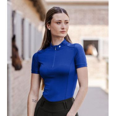 Camiseta con cremallera ELT funcional Nancy Zafiro Azul