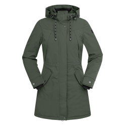 Parka de equitación ELT invierno Performance Ontario Oliva oscuro Kaki