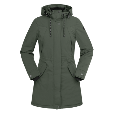 Parka de equitación ELT invierno Performance Ontario Oliva oscuro Kaki