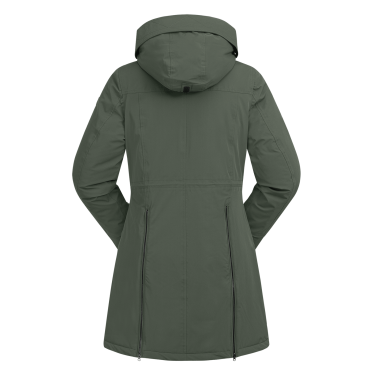 Parka de equitación ELT invierno Performance Ontario Oliva oscuro Kaki