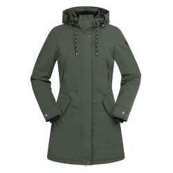 Parka de equitación ELT invierno Performance Ontario Oliva oscuro Kaki