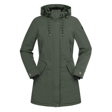 Parka de equitación ELT invierno Performance Ontario Oliva oscuro Kaki