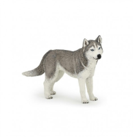 Figurita huski de Siberia Papo