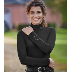 Camiseta equitación mujer ELT con cuello alto