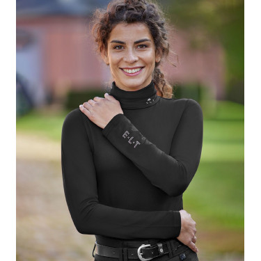 Camiseta equitación mujer ELT con cuello alto