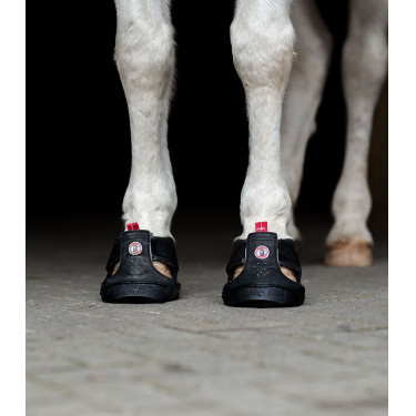 Hiposandalias de trekking Equine Fusion® Negro