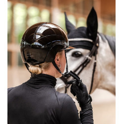 Casco Swing H24 Lady brillante Negro brillante Casco Swing H24 Lady brillante Negro brillante
