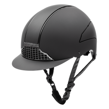 Casco de equitación SWING H24 con diseño cromado Casco de equitación SWING H24 con diseño cromado