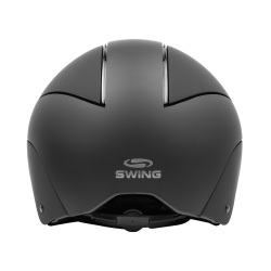 Casco de equitación SWING H24 con diseño cromado Casco de equitación SWING H24 con diseño cromado