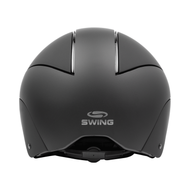 Casco de equitación SWING H24 con diseño cromado Casco de equitación SWING H24 con diseño cromado