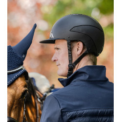 Casco de equitación SWING H24 con diseño cromado Casco de equitación SWING H24 con diseño cromado