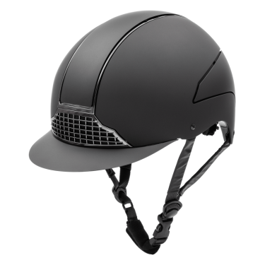 Casco de equitación SWING H24 con diseño cromado Casco de equitación SWING H24 con diseño cromado
