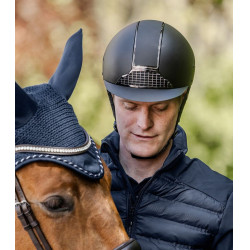 Casco de equitación SWING H24 con diseño cromado Casco de equitación SWING H24 con diseño cromado