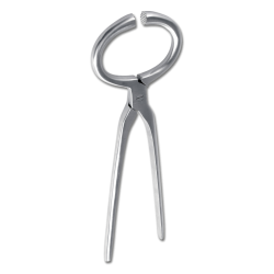 Tricoise Waldhausen para examinar los cascos Gris