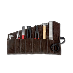 Kit de herrador ecuestre con estuche de cuero